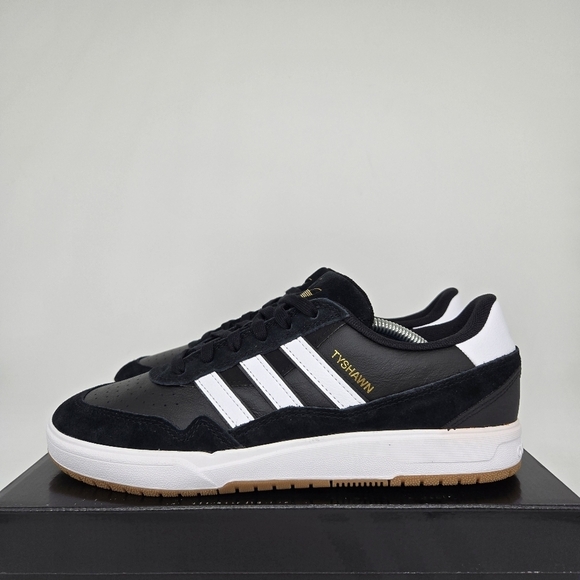 New Adidas Tyshawn 2 \'Black White Gum\' Men\'s Shoes Size 10.5 main image 8